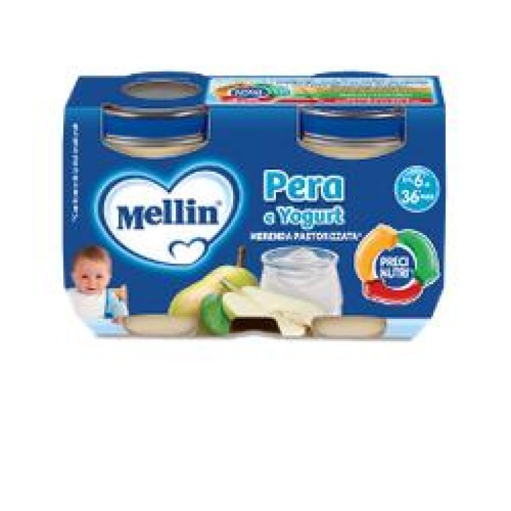 MELLIN MERENDA YOGURT PERA 2X120 G MELLIN MERENDA YOGURT PERA 2X120 G