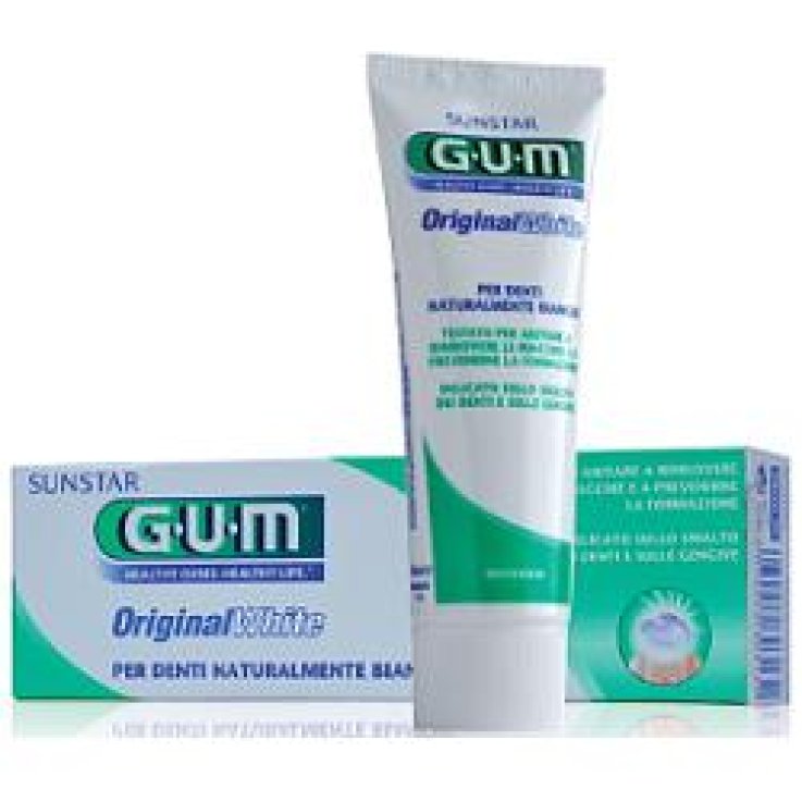 GUM ORIGINAL WHITE DENTIFRICIO 75 ML GUM ORIGINAL WHITE DENTIFRICIO 75 ML