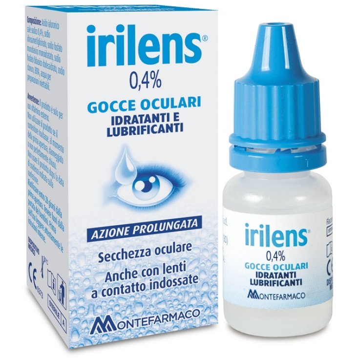GOCCE OCULARI IRILENS 0,4% IDRATANTI E LUBRIFICANTI 10 ML GOCCE OCULARI IRILENS 0,4% IDRATANTI E LUBRIFICANTI 10 ML