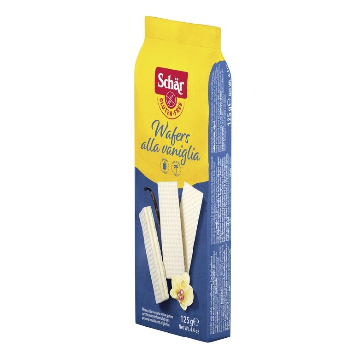 SCHAR Wafers Vaniglia 125g SCHAR Wafers Vaniglia 125g