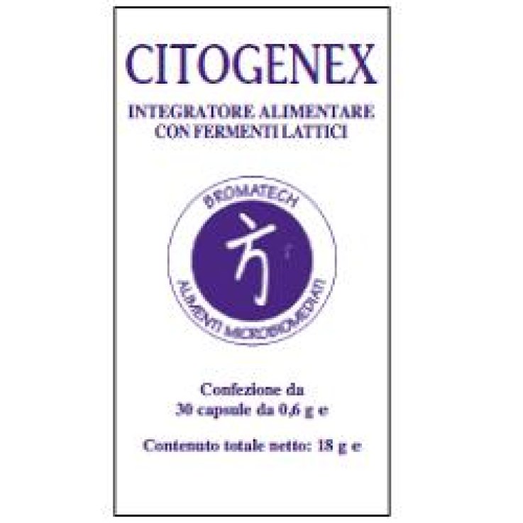 CITOGENEX 30 Cps 18g CITOGENEX 30 Cps 18g