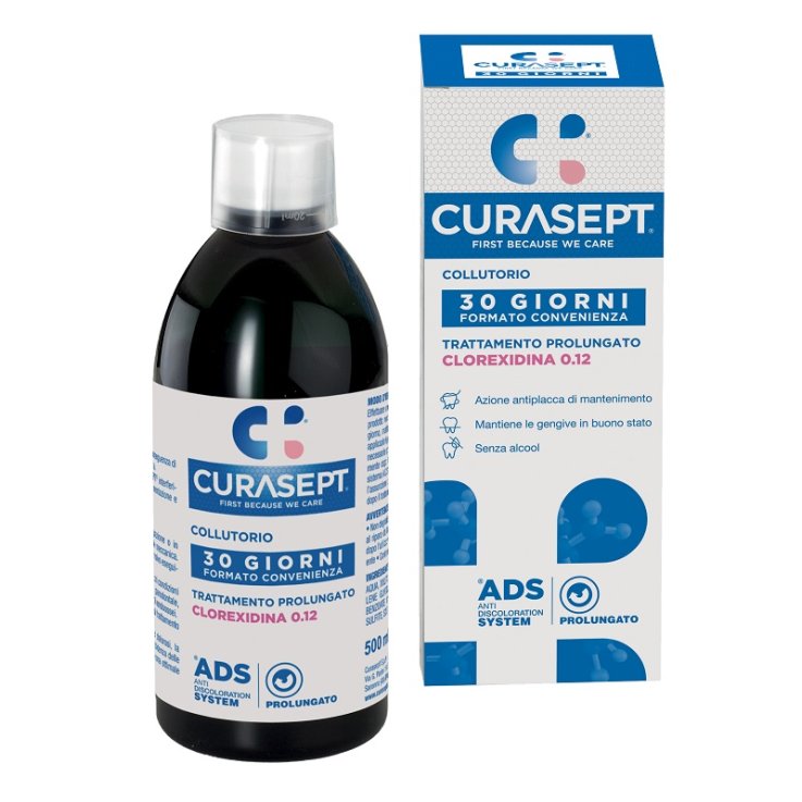 CURASEPT ADS COLLUTORIO 0,12 500 ML CURASEPT ADS COLLUTORIO 0,12 500 ML