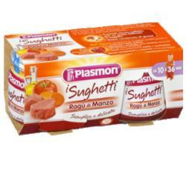 PLASMON Sugh.Ragu'Manzo 2x80g PLASMON Sugh.Ragu'Manzo 2x80g