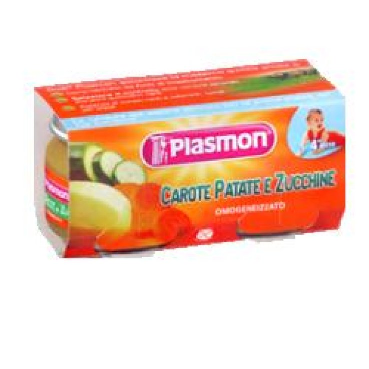 PLASMON OMOGENEIZZATO CAROTA/PATATA/ZUCC 80 G X 2 PEZZI PLASMON OMOGENEIZZATO CAROTA/PATATA/ZUCC 80 G X 2 PEZZI