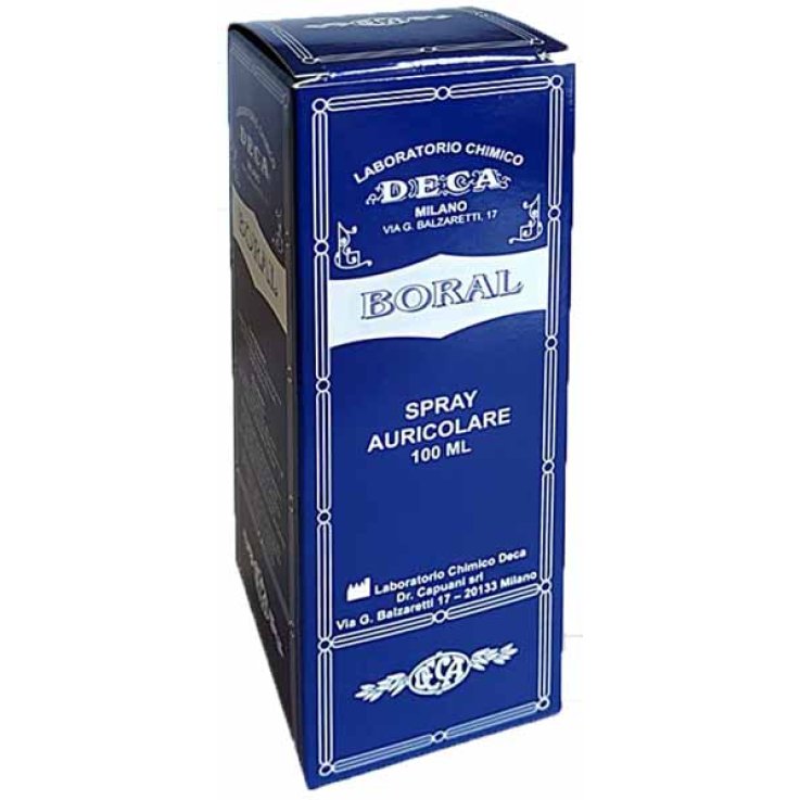 BORAL SPRAY AURICOLARE 100 ML BORAL SPRAY AURICOLARE 100 ML