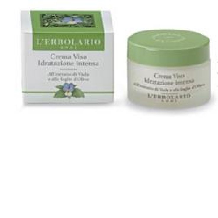 CREMA VISO IDRATAZIONE INTENSA ESTRATTO DI VIOLA E FOGLIE DIOLIVO 50 ML