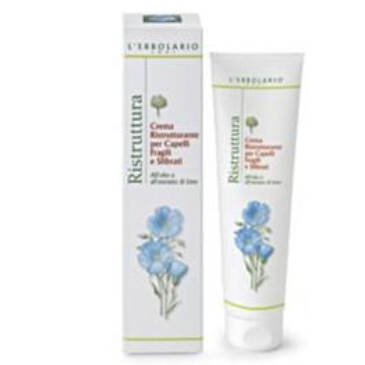 RISTRUTTURA CREMA RISTRUTTURANTE CAPELLI FRAGILI E SFIBRATIOLIO ED ESTRATTO DI LINO 150 ML RISTRUTTURA CREMA RISTRUTTURANTE CAPELLI FRAGILI E SFIBRATIOLIO ED ESTRATTO DI LINO 150 ML