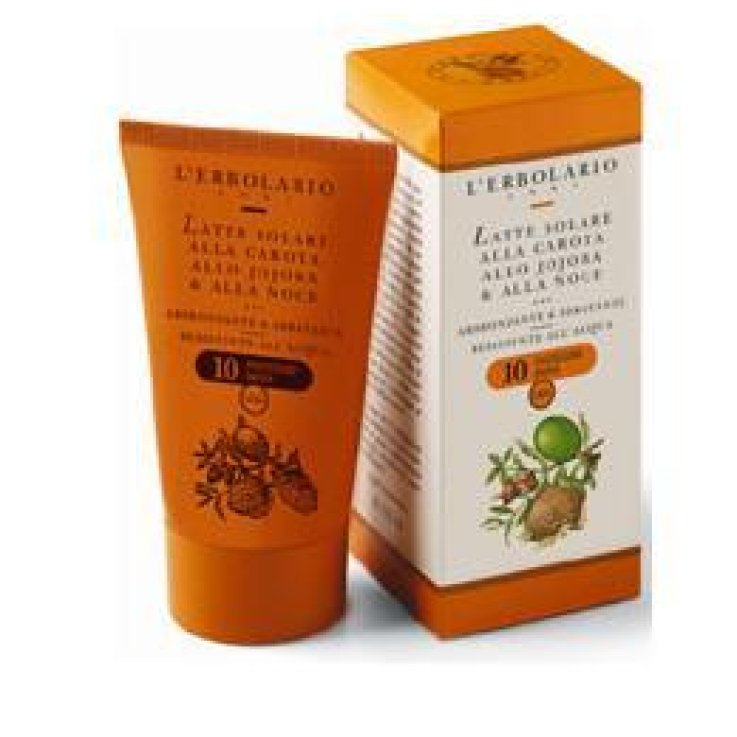 LATTE SOLARE CAROTA/JOJOBA/NOCE SPF10 125 ML
