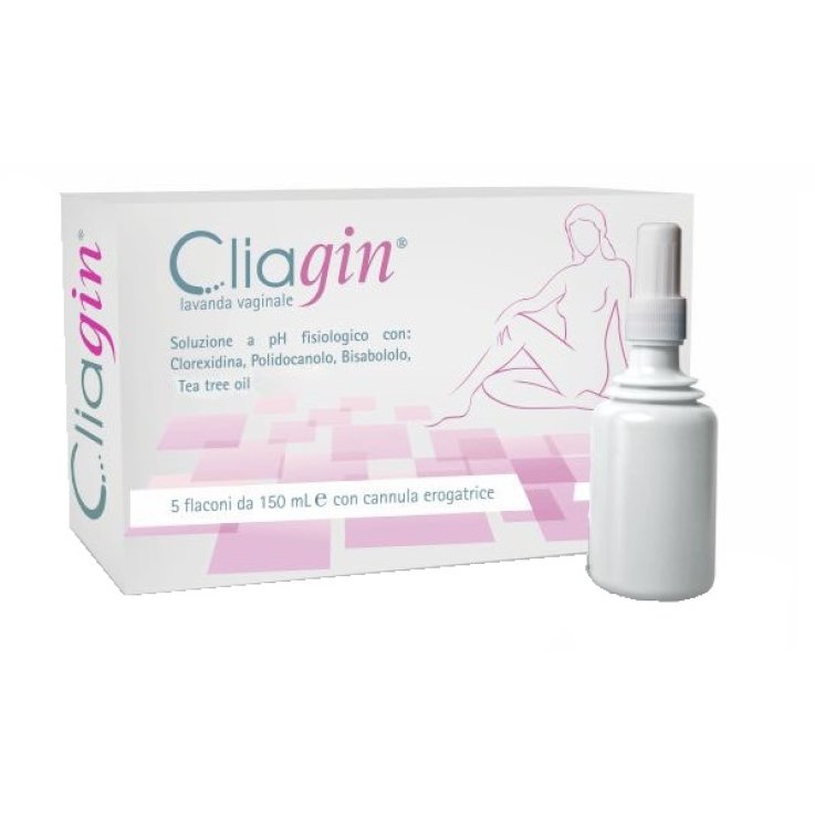 LAVANDA VAGINALE CLIAGIN 150ML 5 PEZZI LAVANDA VAGINALE CLIAGIN 150ML 5 PEZZI
