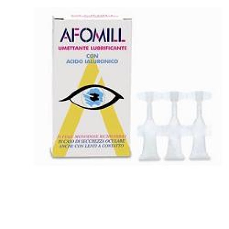 AFOMIL UMETTANTE LUBRIFICANTE GOCCE OCULARI 10 FIALE 0,5 ML AFOMIL UMETTANTE LUBRIFICANTE GOCCE OCULARI 10 FIALE 0,5 ML