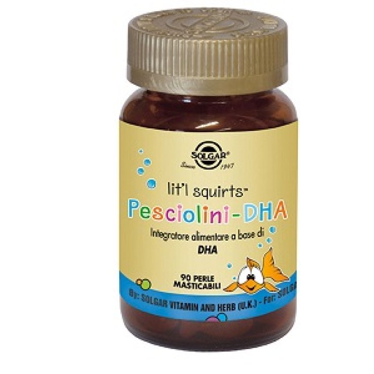 PESCIOLINI DHA 90 PERLE MASTICABILI PESCIOLINI DHA 90 PERLE MASTICABILI