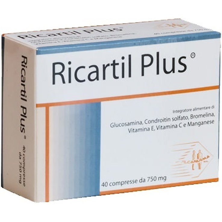 RICARTIL Plus 40 Cpr 750mg RICARTIL Plus 40 Cpr 750mg
