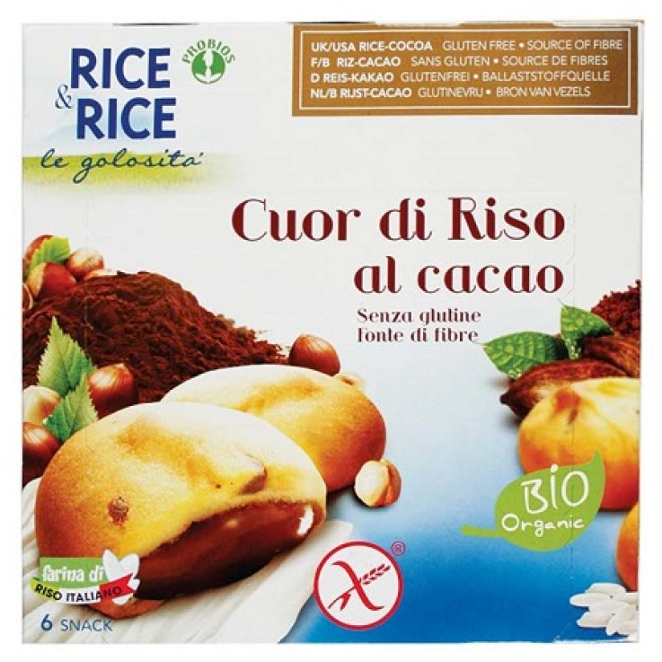 R&R Cuor Riso Cacao 6x33g R&R Cuor Riso Cacao 6x33g