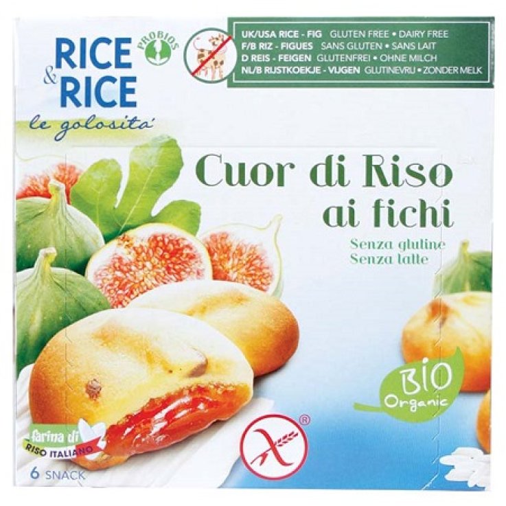 R&R Cuor Riso Fichi 6x33g R&R Cuor Riso Fichi 6x33g