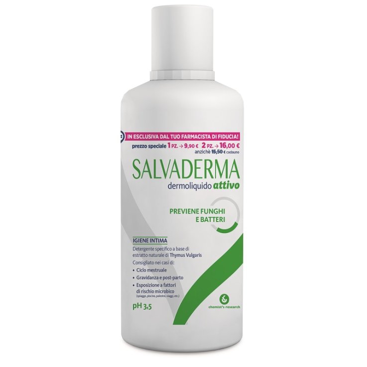 SALVADERMA DERMOLIQUIDO ATTIVO PH 3,5 250 ML SALVADERMA DERMOLIQUIDO ATTIVO PH 3,5 250 ML