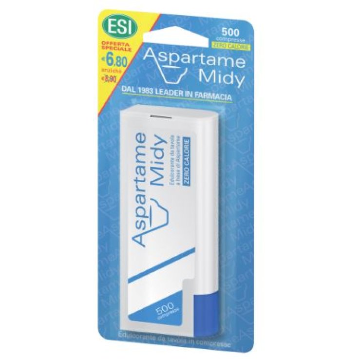 ASPARTAME MIDY 500 Cpr C/Disp. ASPARTAME MIDY 500 Cpr C/Disp.
