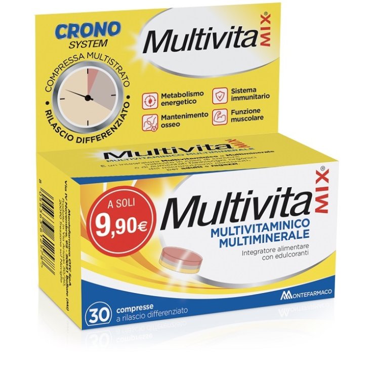 MULTIVITAMIX CRONO 30 COMPRESSE MULTIVITAMIX CRONO 30 COMPRESSE