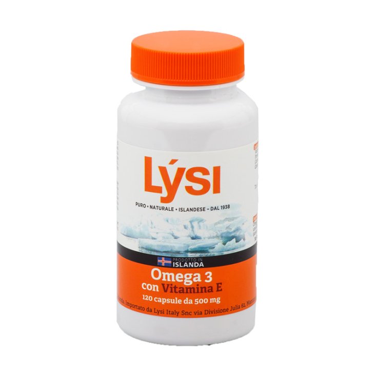 LYSI Omega 3 Vit.E 120 Cps LYSI Omega 3 Vit.E 120 Cps