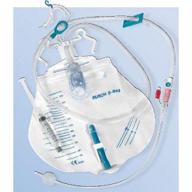 CATETERE IN SILICONE SCANALATO PROFILCATH PRECONNESSO CH18 LUNGHEZZA 40CM + SACCA DI DRENAGGIO DA 2000ML GRADUATA CON TUBO DI SCARICO ELASTICO E CHIUSURA A MORSETTO CATETERE IN SILICONE SCANALATO PROFILCATH PRECONNESSO CH18 LUNGHEZZA 40CM + SACCA DI DRENAGGIO DA 2000ML GRADUATA CON TUBO DI SCARICO ELASTICO E CHIUSURA A MORSETTO