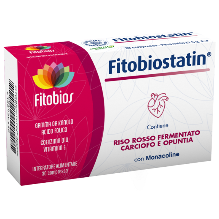 FITOBIOSTATIN 30 COMPRESSE FITOBIOSTATIN 30 COMPRESSE