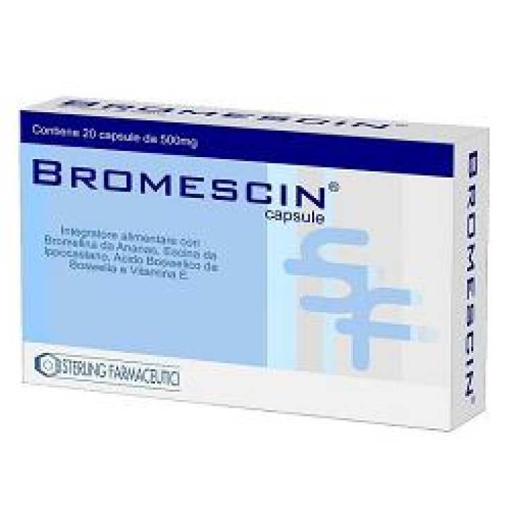 BROMESCIN 20 Cps 500mg BROMESCIN 20 Cps 500mg