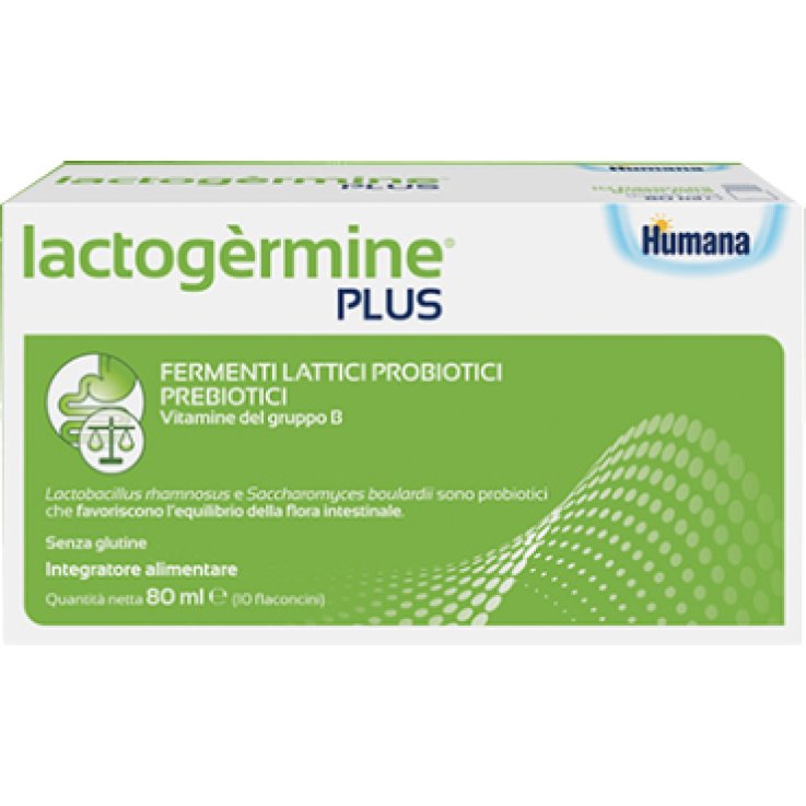 LACTOGERMINE PLUS FERMENTI LATTICI 10 FLACONCINI LACTOGERMINE PLUS FERMENTI LATTICI 10 FLACONCINI