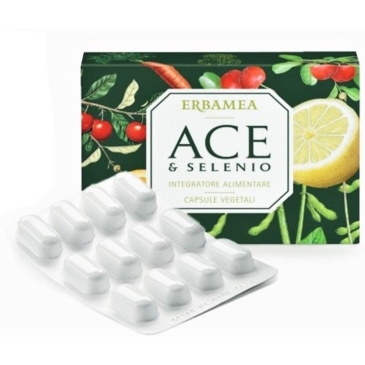 ACE E SELENIO 24 CAPSULE VEGETALI ERBAMEA ACE E SELENIO 24 CAPSULE VEGETALI ERBAMEA