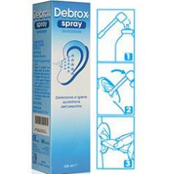 DEBROX SPRAY AURICOLARE FLACONE 125ML DEBROX SPRAY AURICOLARE FLACONE 125ML