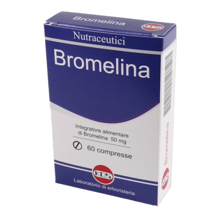 BROMELINA 60 Cpr 50mg KOS BROMELINA 60 Cpr 50mg KOS