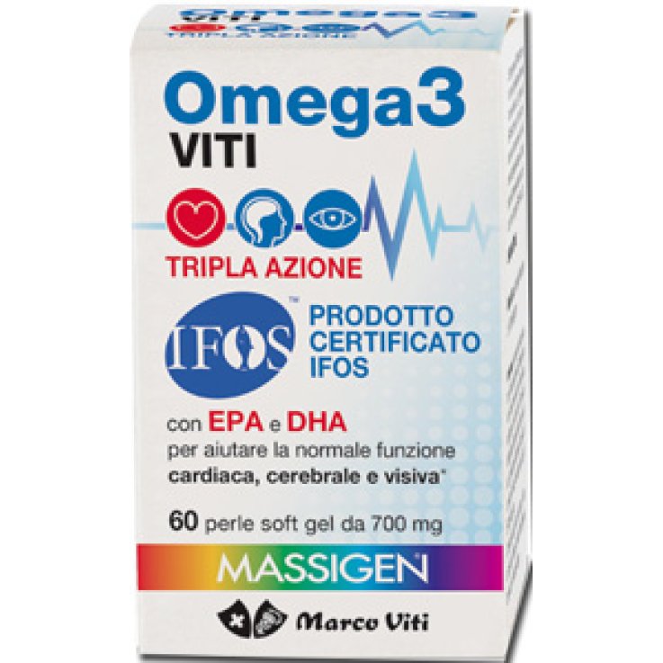 OMEGA 3 Tripla Az.60PerleVITI OMEGA 3 Tripla Az.60PerleVITI