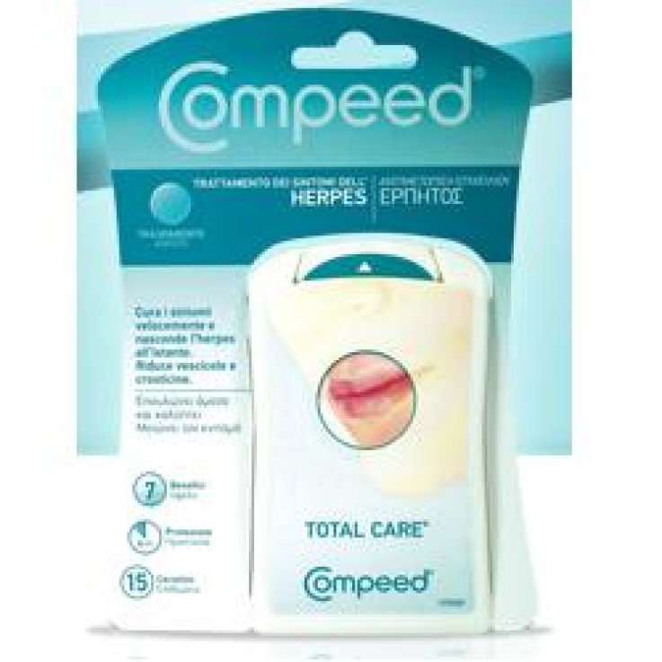 COMPEED HERPES PATCH TOTAL CARE 15 CEROTTINI COMPEED HERPES PATCH TOTAL CARE 15 CEROTTINI