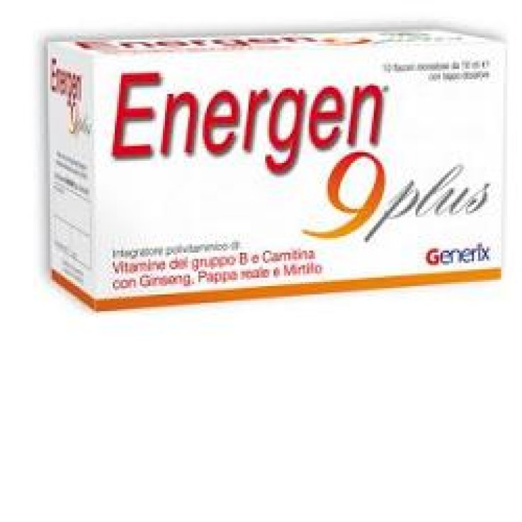 ENERGEN 9 PLUS 10 Fl.Orali ENERGEN 9 PLUS 10 Fl.Orali