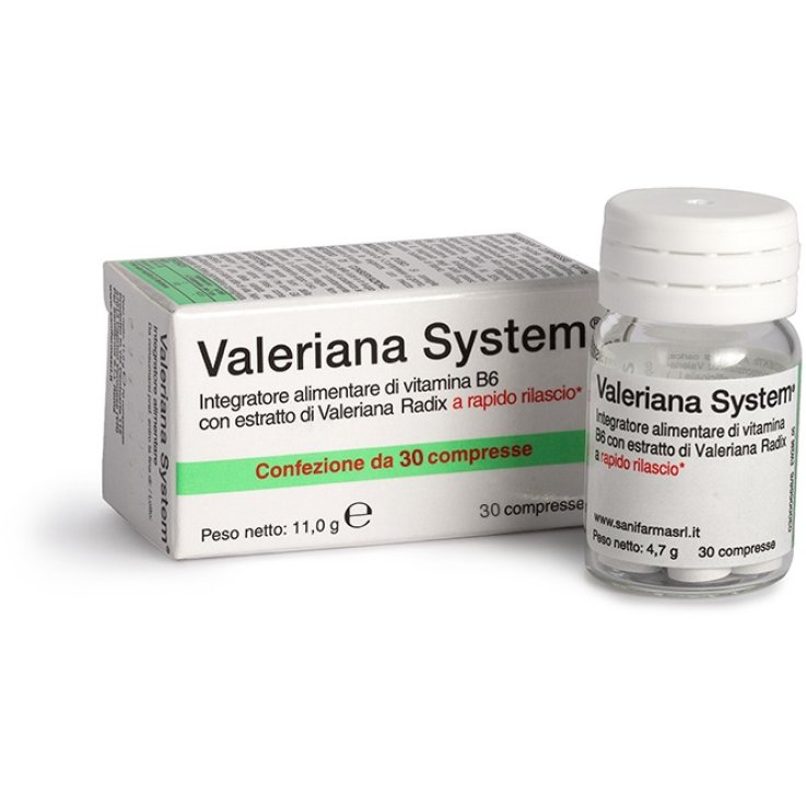 VALERIANA SYSTEM 30 Cpr VALERIANA SYSTEM 30 Cpr