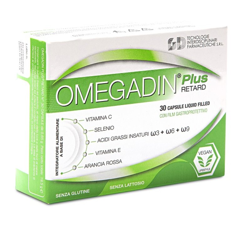 OMEGADIN Plus Retard 30 Cps OMEGADIN Plus Retard 30 Cps