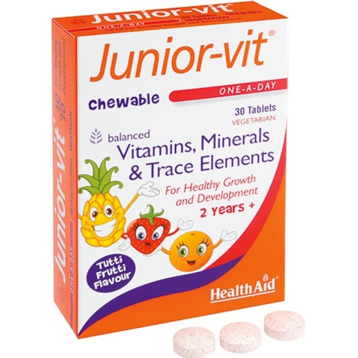 HEALTH AID Junior-Vit 30 Tav. HEALTH AID Junior-Vit 30 Tav.