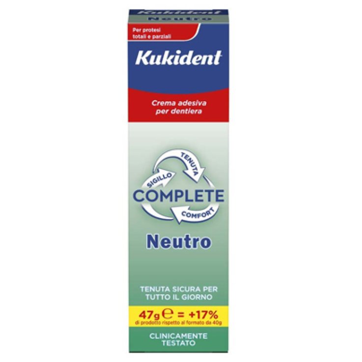 KUKIDENT NEUTRO CREMA ADESIVA DENTIERE 47 G