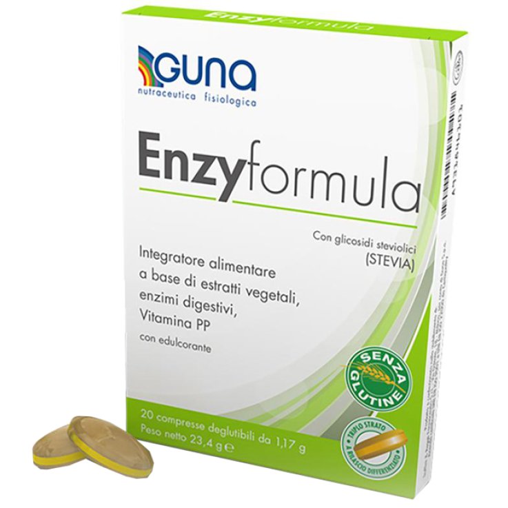 ENZYFORMULA 20 COMPRESSE DEGLUTIBILI ENZYFORMULA 20 COMPRESSE DEGLUTIBILI