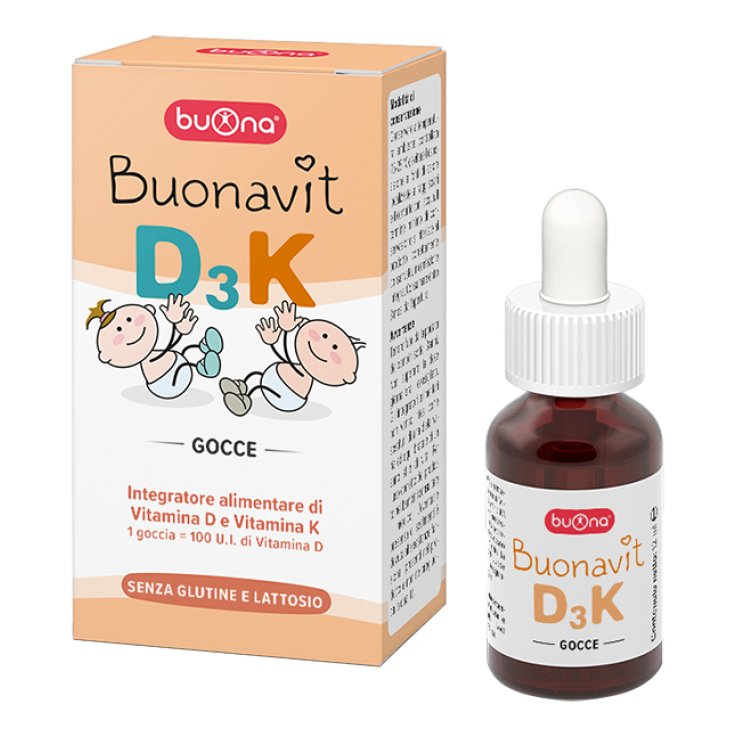 BUONAVIT D3K Gtt 12ml BUONAVIT D3K Gtt 12ml