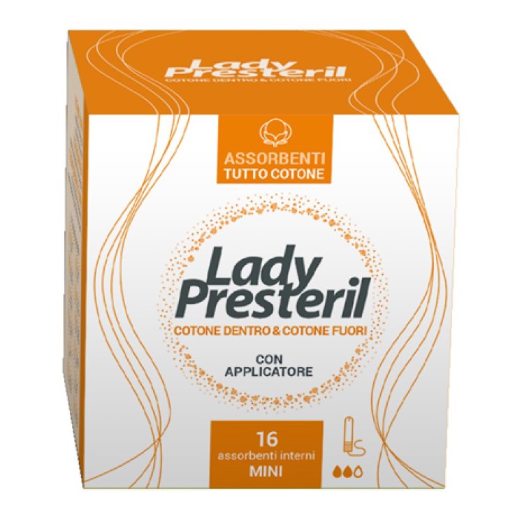 LADY PRESTERIL ASSORBENTI INTERNI MINI 16 PEZZI LADY PRESTERIL ASSORBENTI INTERNI MINI 16 PEZZI
