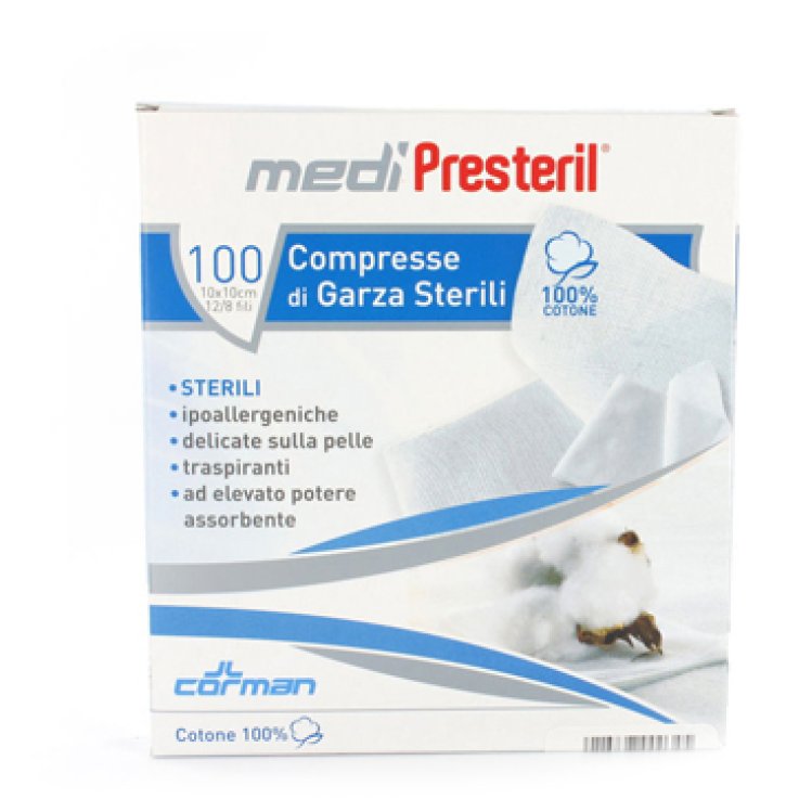 GARZA MEDIPRESTERIL MONOUSO STERILE 36X40 12 PEZZI GARZA MEDIPRESTERIL MONOUSO STERILE 36X40 12 PEZZI