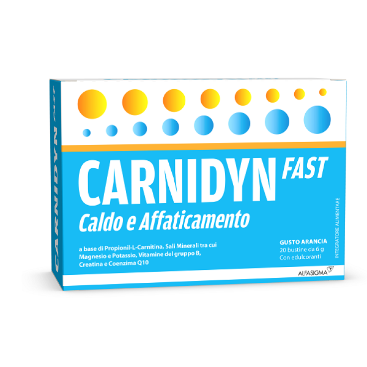 CARNIDYN Fast 20 Bust. CARNIDYN Fast 20 Bust.