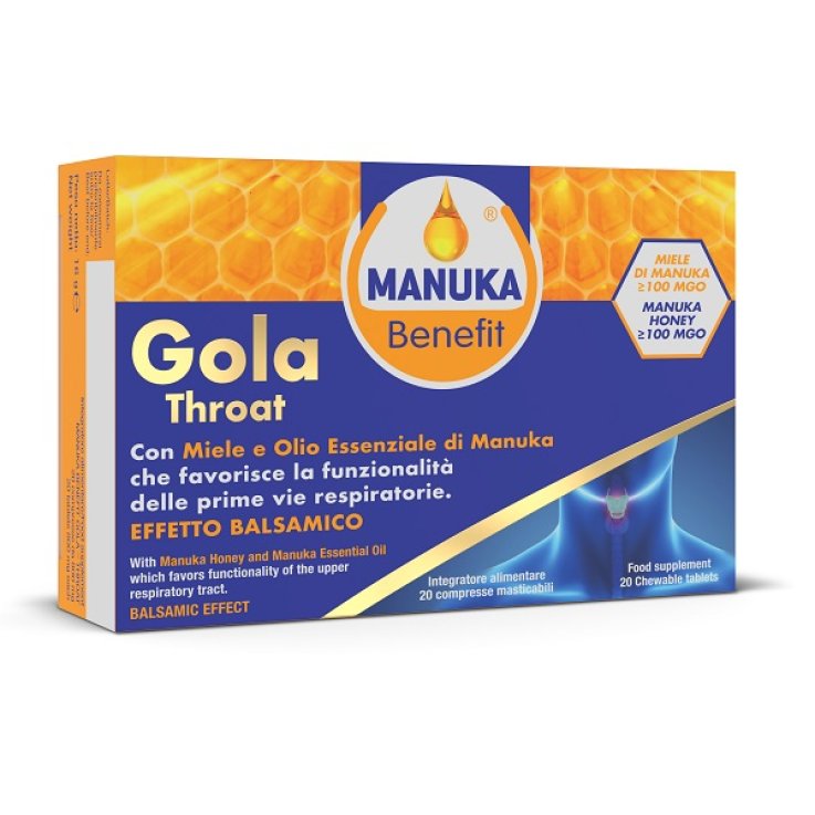 MANUKA Benefit Gola Voce 20Cpr MANUKA Benefit Gola Voce 20Cpr