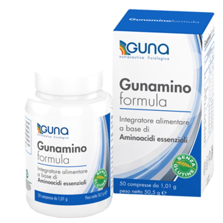 GUNAMINO Form. 50 Cpr 1,01g GUNAMINO Form. 50 Cpr 1,01g