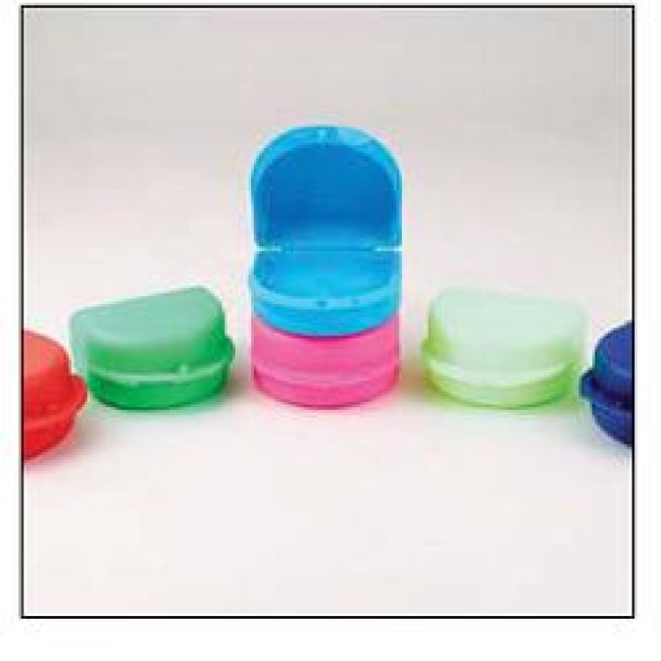 CONTENITORE PORTA APPARECCHI ORTODONTICI 1 PEZZO CONTENITORE PORTA APPARECCHI ORTODONTICI 1 PEZZO
