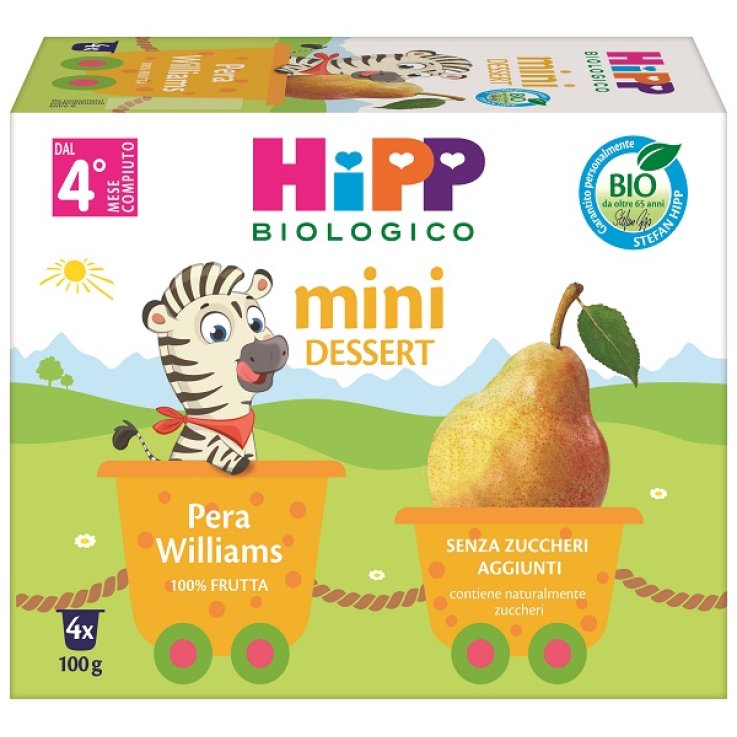 HIPP Bio Mer.Pera Will.4x100g HIPP Bio Mer.Pera Will.4x100g