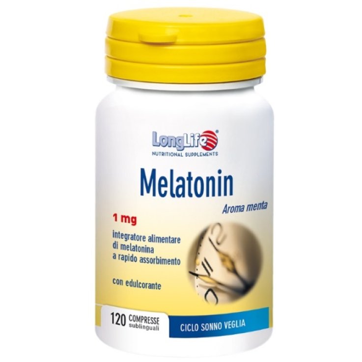 LONGLIFE MELATONIN 1 MG 120 COMPRESSE LONGLIFE MELATONIN 1 MG 120 COMPRESSE