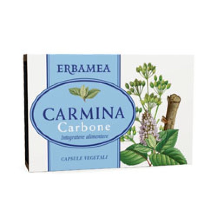 CARMINA CARBONE 24 CAPSULE VEGETALI 12 G CARMINA CARBONE 24 CAPSULE VEGETALI 12 G