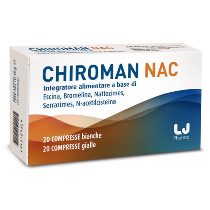 CHIROMAN NAC 20Cpr+20Cps CHIROMAN NAC 20Cpr+20Cps
