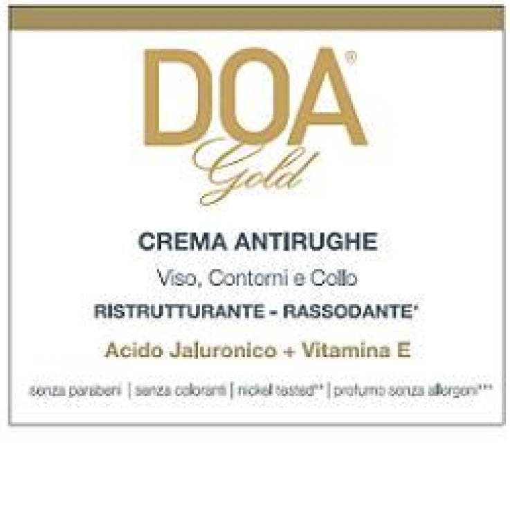 DOA GOLD Crema A-Rughe 50ml DOA GOLD Crema A-Rughe 50ml