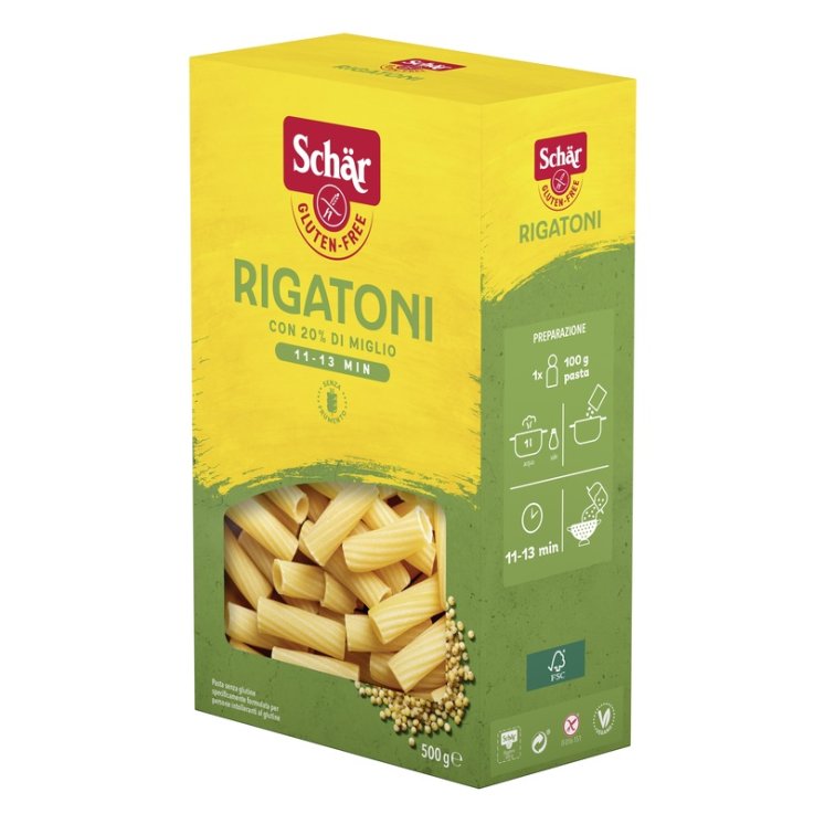 SCHAR Pasta Rigatoni 500g SCHAR Pasta Rigatoni 500g